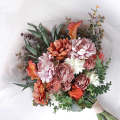 Peony Calla Lily Bouquet