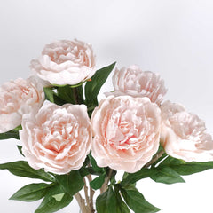 Real-touch Peony Flower Stem 65cmH