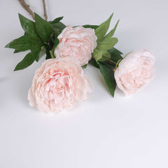 Real-touch Peony Flower Stem 65cmH