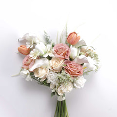 Calla Lily Tulip Rose Bridal Wedding Bouquet