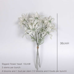 3 Stems Flannel Flower Bunch 36cmH