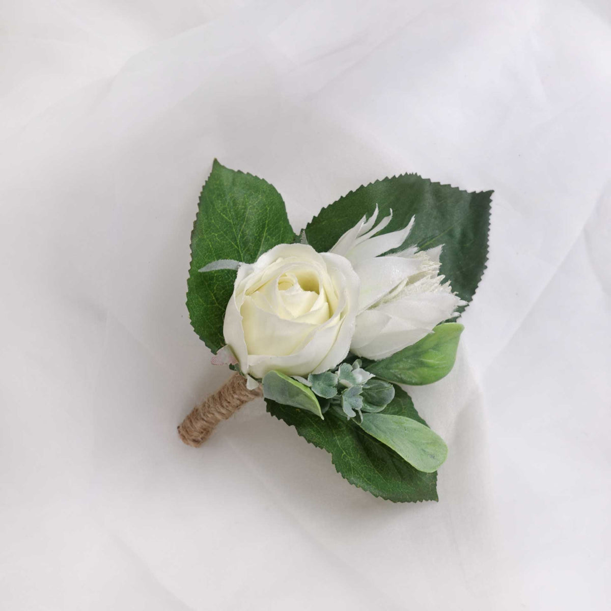 Artificial Boutonniere Wedding Boutonniere Buttonhole Pinhole