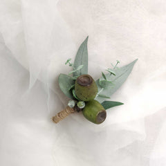 Native Gum Wedding Buttonhole