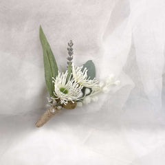 Native Flowering Gum Wedding Buttonhole