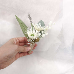 Native Flowering Gum Wedding Buttonhole