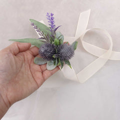 Native Thistle Corsage