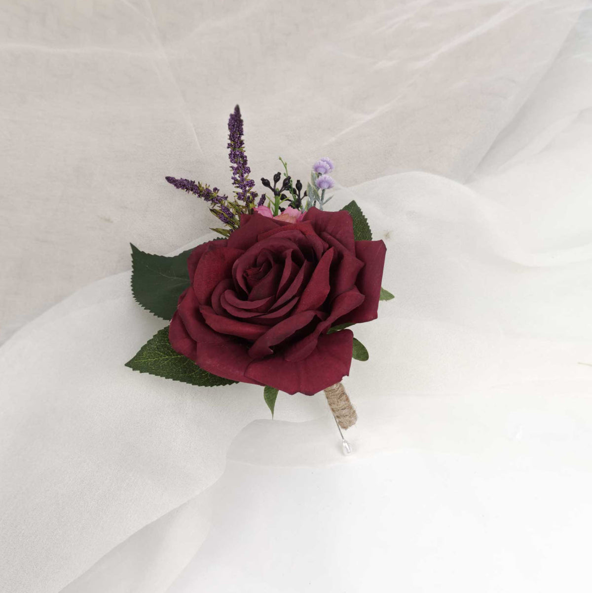 Rose Wedding Buttonhole