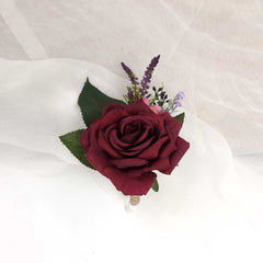 Rose Wedding Buttonhole