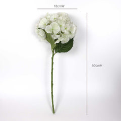 Real-touch Hydrangea Stem 50cmH