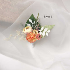 Wedding Buttonhole Boutonniere Pinholes