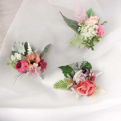 Wedding Buttonhole Boutonniere Pinholes