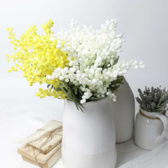 5 Stems Artificial Wattle Bouquet 42cmH