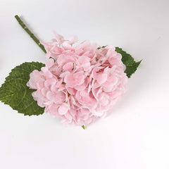 Real Touch Hydrangea Stem Pink 50cmH