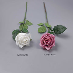 Real Touch Small Rose Stem 46cmH