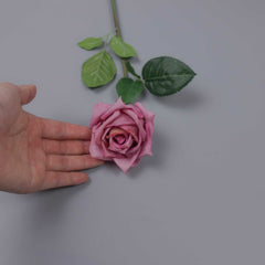 Real Touch Small Rose Stem 46cmH