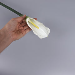 Real-touch Calla Lily Single Stem 63cmH