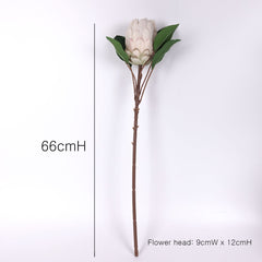 Artificial Queen Protea Stem 66cmH