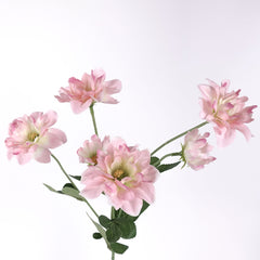 6 Heads Artificial Camellia Spray 60cmH in Pink