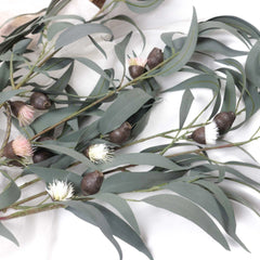 Eucalyptus Gumnut Branch 104cmH