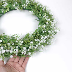 Baby's Breath Wreath 38cmD