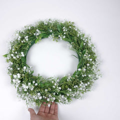 Baby's Breath Wreath 38cmD