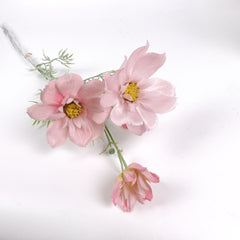 Big Heads Cosmos Flower Pink 78cmH