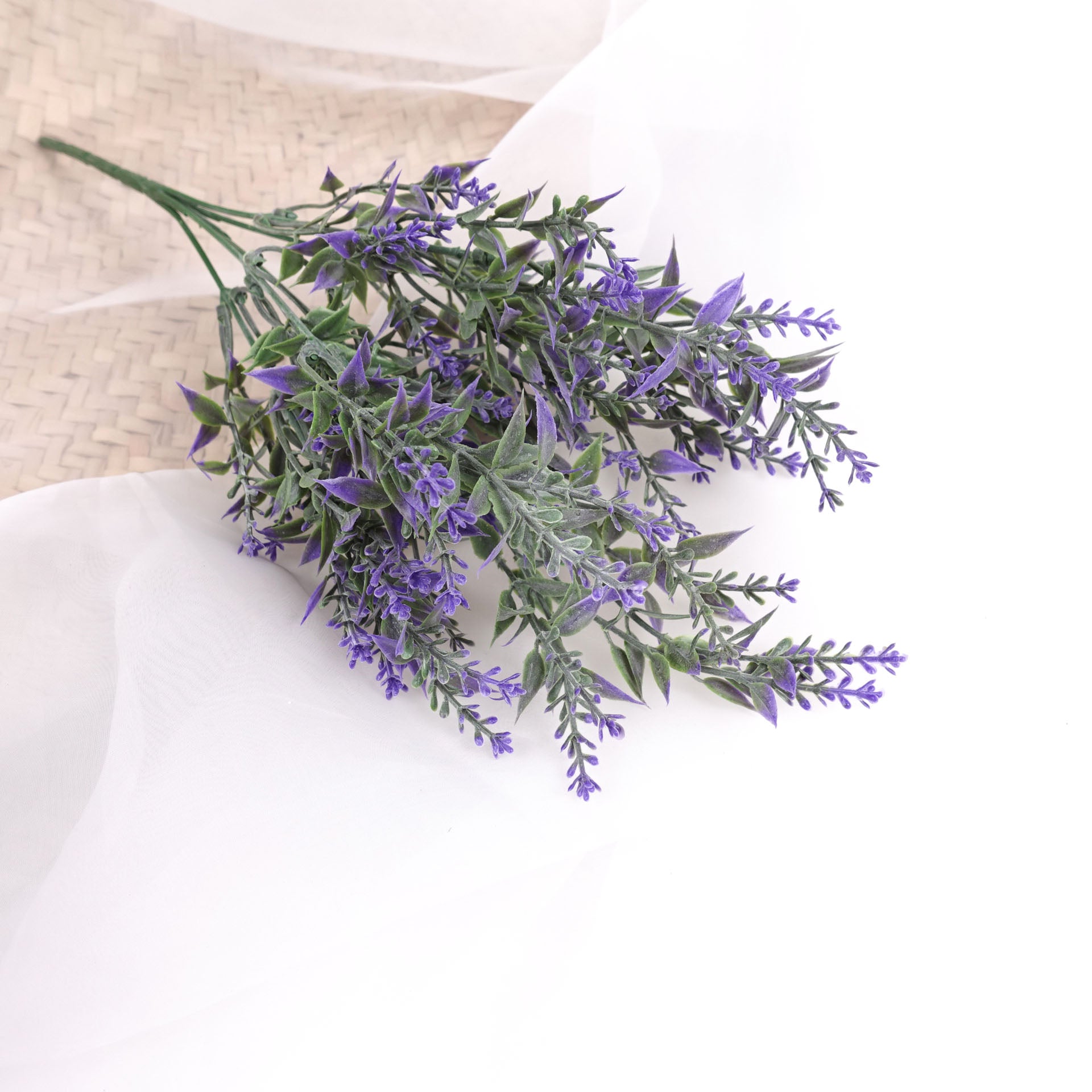 Artificial Purple Lavender Bush Lavender Bunch