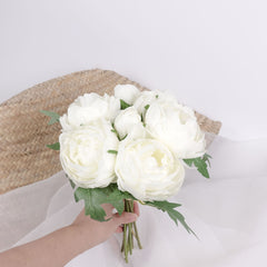 8 Heads Peony Bouquet 30cmH