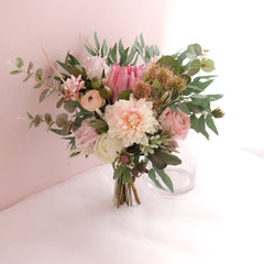 Native Dahlia Wedding Bouquet 