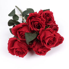 Artificial Red Rose Bunch Rose Bouquet