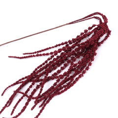 artificial Amaranthus Stem in Burgundy
