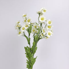 Artificial white daisy flower stem