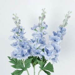 Real Touch Delphinium Flower Stem in Blue