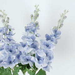 Real Touch Delphinium Flower Stem in Blue