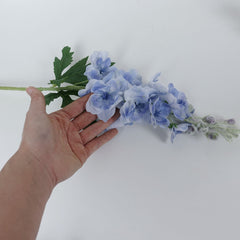 Real Touch Delphinium Flower Stem in Blue