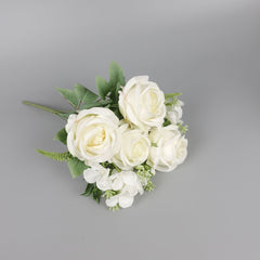 Rose Hydrangea Mix Bush 42cmH