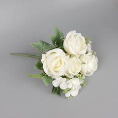 Rose Hydrangea Mix Bush 42cmH