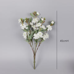 White Cherry Blossom Bush 45cmH