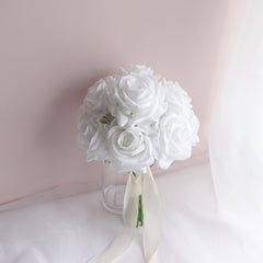 360 Design Real-touch Rose Wedding Bouquet