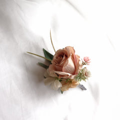 Mauve Brown Protea Rose Bouquet