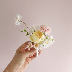 Wedding Buttonhole Boutonniere Pinholes