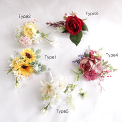 Wedding Buttonhole Boutonniere Pinholes