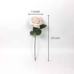 Real Touch Garden Rose Stem (Type4) 37cmH