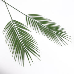 2pcs Real-touch Tropical Areca Palm Leaf 67cmH