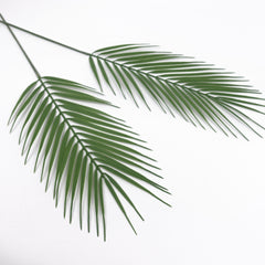 Artificial real touch areca palm leaf 