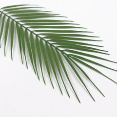 2pcs Real-touch Tropical Areca Palm Leaf 67cmH