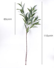 Eucalyptus Gum Leaf Long Spray 110cmH