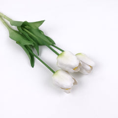 3 Stems Real Touch Tulip Bunch 40cmH