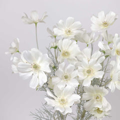 6 Heads Artificial Cosmos Flower 60cmH