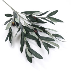 Artificial Olive Leaf Bush 55cmH